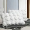 Peter Khanun 48 74cm Luxury 3D Style Rectangle White Goose Feather Down Pillows Down-proof 100% Cotton Bedding Pillow 063 210831302P