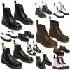 Botas designer mulheres bota doc dr Martins botas de inverno botas mens plataforma cowboy tornozelo high-end