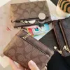 PVC Zipper Women Designer Coin Purses Lady Short Style Fashion Casual Zero Walls No285245s