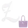 Charms Bag Letter Compatible With Bogg Bags 2.75 Inches Large Size Insert Accessories For Decorative Charm Beach Tote Drop Delivery Otpek