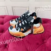 Hot Luxury Designer sneakers Pop color matching Running Shoes thick sole trend light fashion all match color cool casual lace-up Dad shoe fd221008