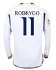 23 24 long sleeve reAl madRIDS Finals football shirt Soccer Jerseys Player version RODRGO BELLINGHAM 2023 VINI JR TCHOUAMENI CAMAVINGA VALVERDE CARVAJAL MODRIC