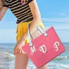 Borsa con ciondoli compatibile con accessori Bogg Inserisci lettere decorative dell'alfabeto per personalizzare la tua borsa da spiaggia Lettere in gomma J Drop Otldi