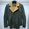 Men's Leather Faux Plus SIze 6XL Winter Mans Fur Shearling Jacket and Coats Brand Mens Clothes Vintage Old Fashion Overcoats Streetwear 230908