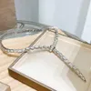 Collane con ciondolo di design di lusso Top V Oro zircone pieno a forma di serpente Girocollo rotondo per gioielli da donna con scatola regalo per feste Lo274G