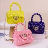 배낭 Dompet Wanita Tas Jelly PVC Kurir Tangparan Tangan Mode Bayi Anak Perempuan 230907