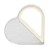 Storage Boxes Hanger Organizer Heart Shaped Wall Mount Holder Space Saving Rack For Clothes Purse Bags