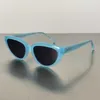 Sunglasses Designer triangle cat eye sunglasses, female Lisa, same style trendy ins, white board sunglasses L0HA