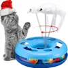 Overige kattenbenodigdheden Grappig speelgoed voor binnenkatten Interactieve kittenrolrails met kattenkruid Lente huisdierspeelgoed Oefenballen Teaser Muis 230907