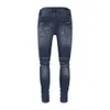 Fit demin amiirii paarse casual zwarte jeans heren mode mager skinny blauw jean 2024 cjdm