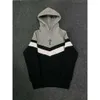 Sweats à capuche pour hommes Sweatshirts Down Parkas Trendy Brand New Trapstar Sweater Set avec trois couleurs en option broderie cordon de serrage manteau à capuche sport designer sweat à capuche del