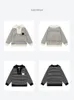 Sweats à capuche Sweatshirts Printemps Automne École Enfants Coton Rayé Demi-Zip Revers Sweat Garçons Pull Jumper Enfants Tenues Survêtement Tops 314 Ans 230907