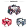 Coleiras de cachorro Leashes Truelove Cat Collar Cute Floral Pet Algodão com Bow Presente Ajustável Macio e Confortável Bowtie Pequeno Médio TLC5411 230907