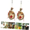 Other Bird Supplies Parrot Toy Parrots Foraging Toys Cage Accessories For Conures Budgies Cockatiels And Love Birds - Hangable