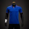 Men's Polos J Lindeberg Men Tshirt Casual Lapel Stitching Polo Shirts Man Highquality Shortsleeved Summer Pullover Top Slim Fit Golf Wear 230907