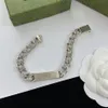 سوار مصمم للرجال سلاسل أزياء الفضة من الفولاذ المقاوم للصدأ امرأة واسعة مع خطاب Bracciale Uomo Man Jewelry Hand Chain305L