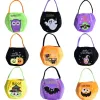 New Halloween Treat or Trick baskets Pumpkin bag for Halloween-decor