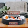 Sushi Tools Meja ayun Cupcake Perlengkapan Pesta Ulang Tahun Pernikahan Baki Putar Otomatis 360 Tampilan Macaron Makanan Penutup 230907