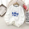 Hoodies Sweatshirts Jongens Sweatshirt Kinderen Lange mouwen Tieners Cartoon Gedrukt Top Tees 3 tot 14 jaar Katoenen kinderkleding Koreaanse stijl 230907