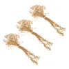 Decorative Flowers 3 Bunches Dried Flower Bouquet Natural Home Decor Small Christmas Tree Baby