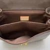 Hot Vintage bolso de diseñador bolso de mensajero para mujer bolsos metis lienzo bolso de hombro de moda bolso cruzado de lujo con cremallera bolsillo exterior bolsas suaves 40780