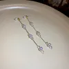 Baumeln Ohrringe Koreanische Elegante Lange Quaste Imitation Perle Für Frauen Mode Süße Transparente Kristall Schmuck Party Geschenke