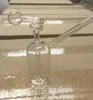 El cubilete de las cachimbas Bong los tubos de agua bajos para fumar el vidrio simple del Downstem Bongs