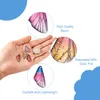 Charms Gradient Color Butterfly Wing Resin Charm Insect Dragonfly Wing Transparent Pendant for Earring Necklace Jewelry Making Supplies 230907
