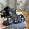 Designer Balencigaas Balanciagalies BB Frau Sandalen Hardcrocs Plattform Sandale Chunky Pantoffers Paris Gummi Slides Männer lässige Schuhe Schwarze Luxusmenschen Damen 554m