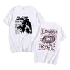 T-shirts pour hommes Tv Girl Lovers Rock Song Graphic T-shirt Sortie française Album Affiche Merch Tshirt Hommes Femmes Harajuku Surdimensionné Manches courtes 230907