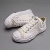 Maison mihara yasuhiro mmy zapatos sonreír y aumentar los zapatos casuales de los hombres zapatos blancos blancos lujo zapatos para mujeres de encaje zapatos deportivos