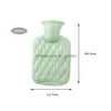 Party Favor 500 ml PVC Bouteilles d'eau épaissie en plein air portable hiver chaud bouteille d'injection goutte livraison maison jardin festif Dhgarden Dhdc0