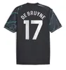 22 23 24 Haaland Soccer Jerseys Mans städer Final Istanbul Kit Mahrez Grealish de Bruyne Foden fotbollsskjorta barn 2023 2024 J.Alvarez Mancheste nyår uniform