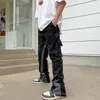 Designer da uomo Gall Depts ery Jeans di alta qualità Pantaloni effetto consumato Strappato Biker Moto Denim Per uomo Donna Moda Luxury Jean Pantaloni patchwork da donna Taglia S-XL