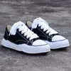 Maison Mihara Yasuhiro Mmy أحذية غير رسمية أصلية أحذية قماشية منخفضة القماش للرجال Miharayasuhiro Toe Cap Sneaker Mens Size Size 36-47og