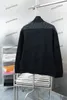Xinxinbuy Men Designer Bluza z kapturem 23ss panelowy podwójny litera drukująca roma długie rękawy kobiety czarne białe m-3xl