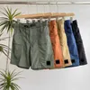 mens designer stones shorts unisex womens cotton sports fashion street tide knee length beach shorts big pockets work five-piece pants summer sweatpants cargo pants