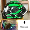 Motorcycle Helmets Full Face Helmet X14 ZX-10RR Green Riding Motocross Racing Motobike