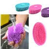 Soft Silicone Body Brush Wash Bath Shower Exfoliating Skin Fit For Baby Bath Shampoo Facial Massage Brush Supplies