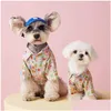 Cão vestuário animais de estimação camiseta colete listra camisa para pequeno médio grande cães roupas francês inglês bldog teddy chihuahua pug ps2093 drop del dh3yr