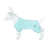Cão vestuário verão roupas de cão respirável anti-uv elástico grande cão proteção solar roupas pet roupas de quatro pernas 230908
