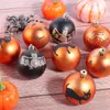 Autres fournitures de fête festive 12 buah Halloween gantung bola ornamen laba laba Web hantu kucing dicetak liontin untuk 2023 pesta rumah perlengkapan dekorasi 230907