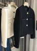 Giacche da donna Giacca da donna Cappotto in autunno inverno Moda coreana Tweed Piccolo abito corto Versatile Top Abbigliamento donna Abbigliamento casual 230908