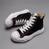Maison mihara yasuhiro mmy zapatos sonreír y aumentar los zapatos casuales de los hombres zapatos blancos blancos lujo zapatos para mujeres de encaje zapatos deportivos