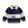 Hoodies Sweatshirts Whale Boys Toddler Jacket Tops Cotton Long Sleeve Kids Tshirts Spring Fall Children Clothes 230907
