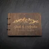 Andra evenemangsfestleveranser Personlig gästbok A4/A5 Wedding Guest Book Wedding Guestboook ES Book Wood Wedding Album Dop Mariage Decoration 230907