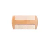 Party Favor Pocket Wooden Beard Comb Double Sides Super Narrow Thick Wood Combs Lice Pet Hair Tool Q563