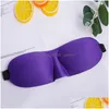 Party Favor 3D Leopard Sleep Mask Natural Slee Eye Masks Eyeshade Er Shade Eyes Women Men Soft Portable Blindfold 9 Drop Del Dhgarden Dhknh