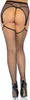 Sexy Socks Leg Avenue Women's Fishing Net Stockings with Selpenders P230907