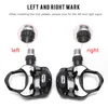 Bike Pedals Wellgo R302 Road Pedal Ultralight 270g All alloy Cr Mo Axle Bearing Self locking Clipless Bicicleta with Cleats 230907